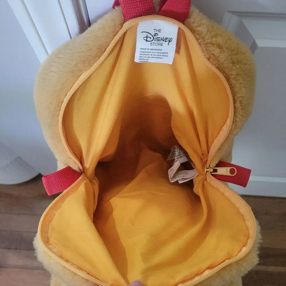 The Disney Store Winnie The Pooh Plush Backpack